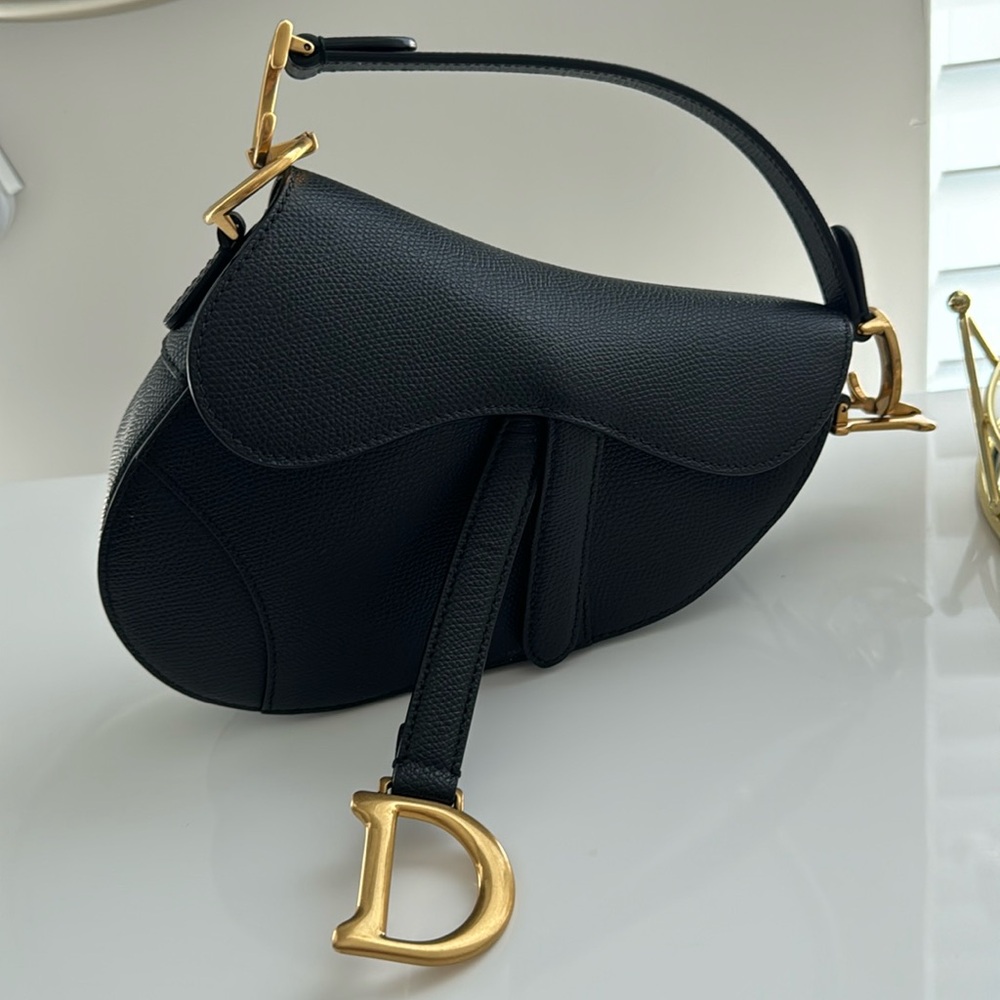 Dior mini saddle - black 🖤 - Picture 1 of 8